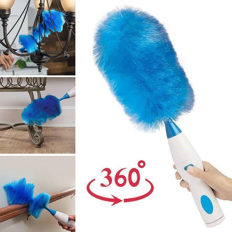 Befez | Powerful Spin Dusting Tool with 2 Extra Heads