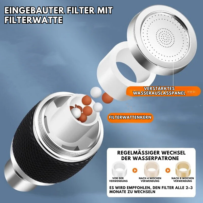 Easy Clean Water Faucet Spray Nozzle