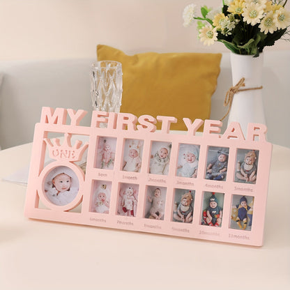 Personalized Baby Picture Frame for 12 Months