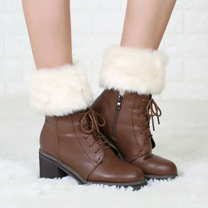 Cozy FurryLegs - Soft, Warm and Stylish Winter Leg Warmers