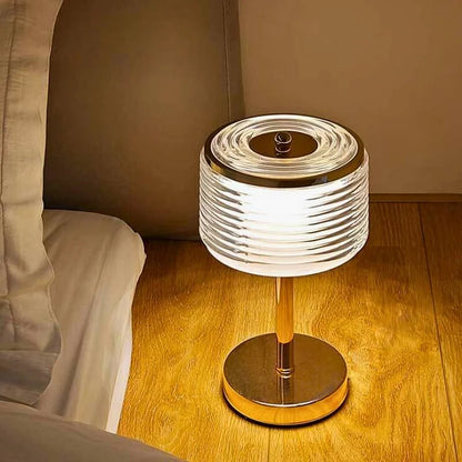 Contemporary Circular LED Desk Lamp