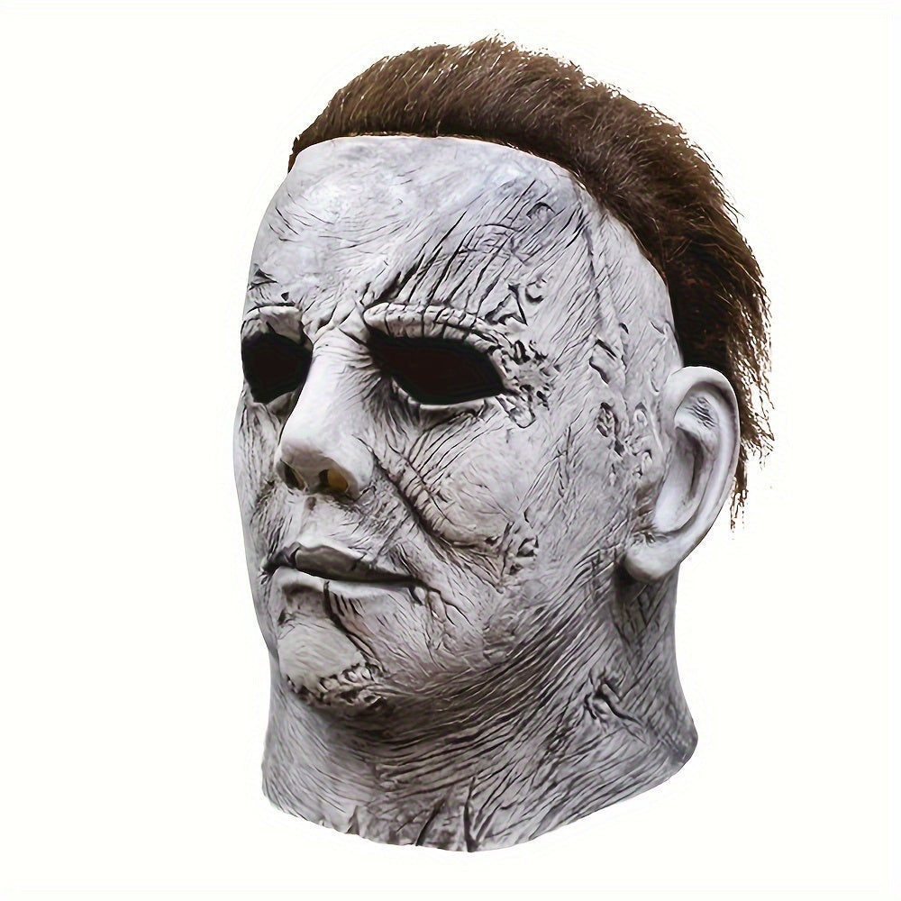 Scary Men's Halloween Horror Mask Full Head Latex - Befez