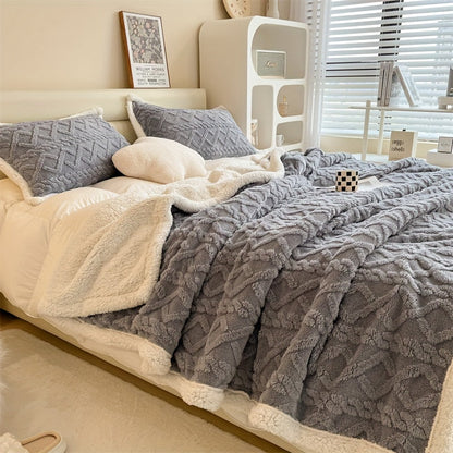 Cozy Plush Winter Throw Blanket