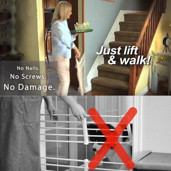 Secure Baby Pet Screen Door Protector