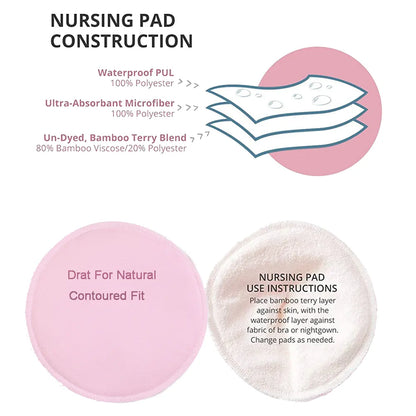 Ultra Soft Bamboo Nursing Pads