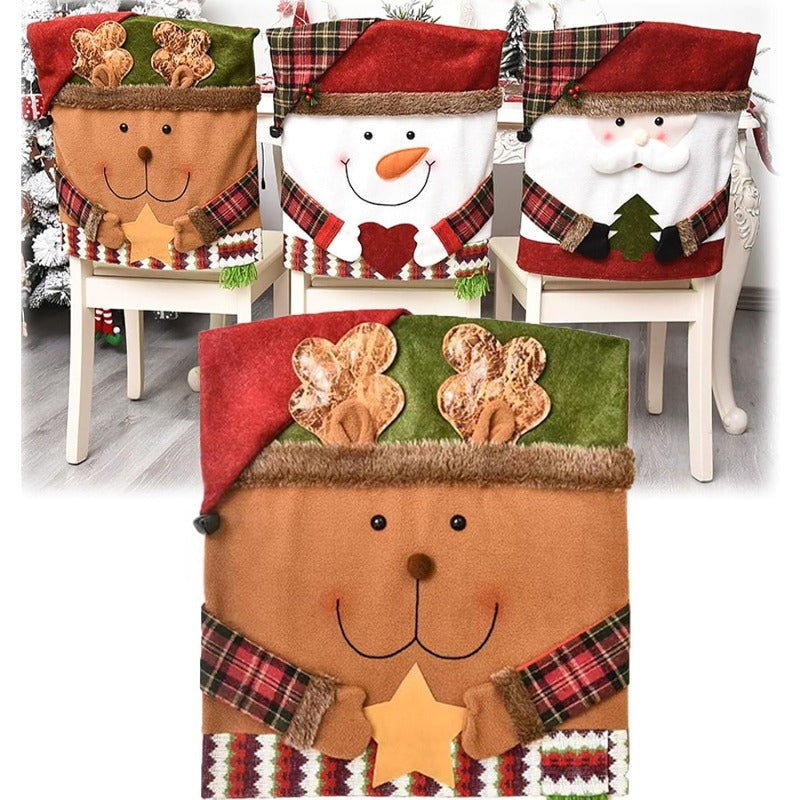Fun Holiday Santa Chair Covers - Befez