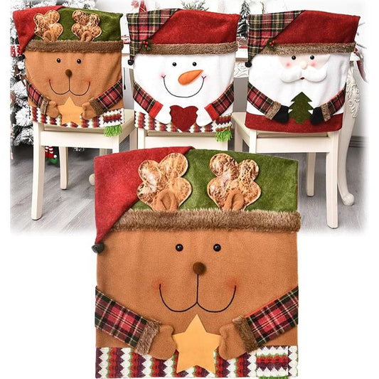 Fun Holiday Santa Chair Covers - Befez