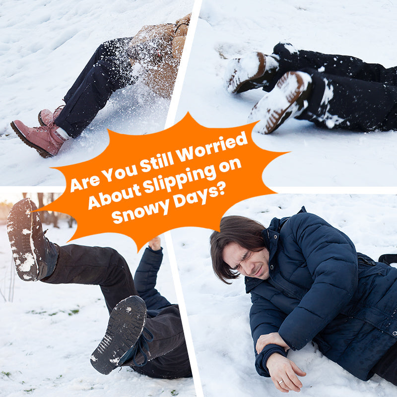 Ice Gripping Safe Winter Walking Treads