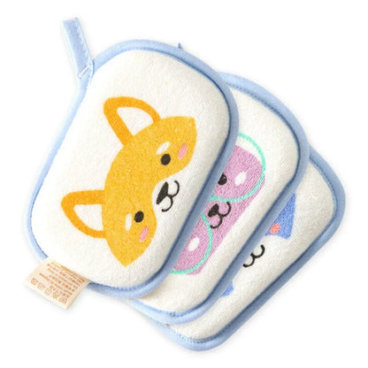 Befez | Gentle Kids Wash Mitts – Cute Animal Soft Touch