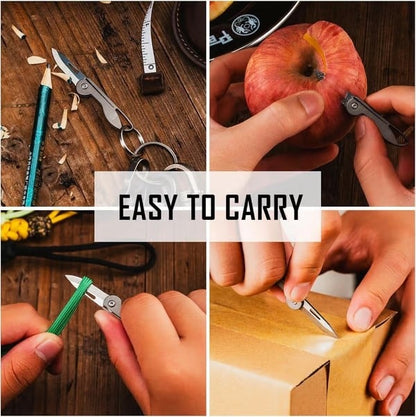 Compact Lightweight Metal Folding Pocket Knife