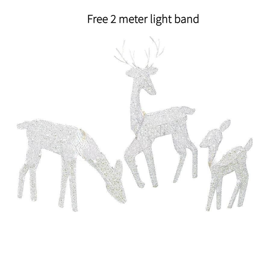 Bright LED Reindeer Yard Decor - Befez