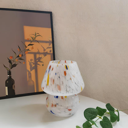 Unique Artisan Glass Table Lamp