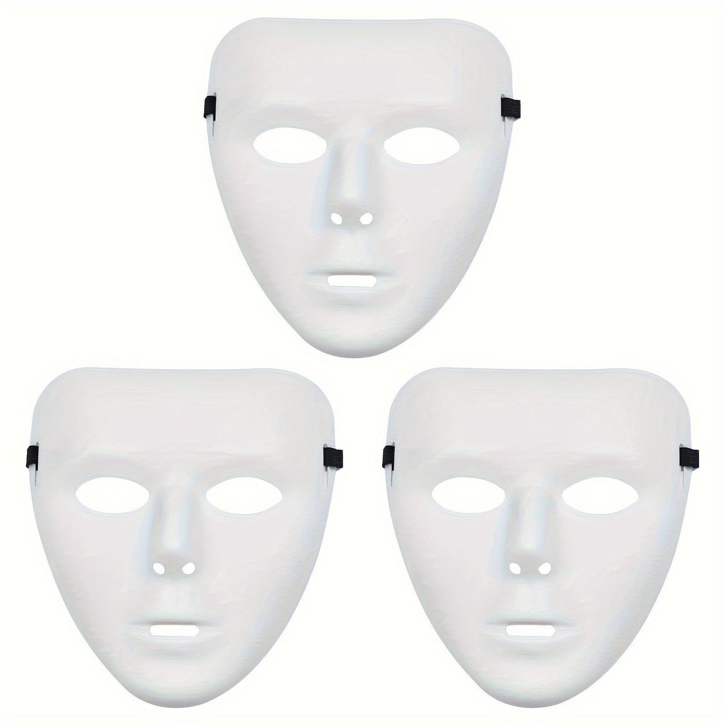 Scary Anonymous Men's Full Face Halloween Mask