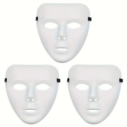 Scary Anonymous Men's Full Face Halloween Mask