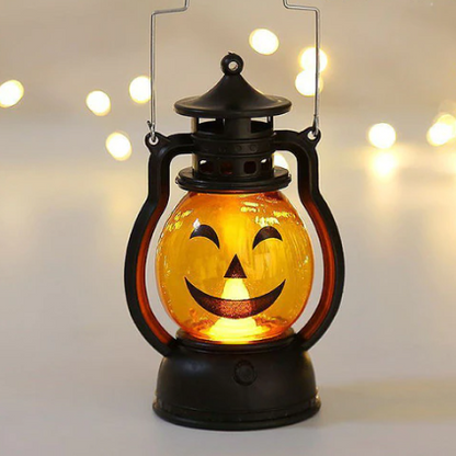 Small Spooky Pumpkin Pendant Light