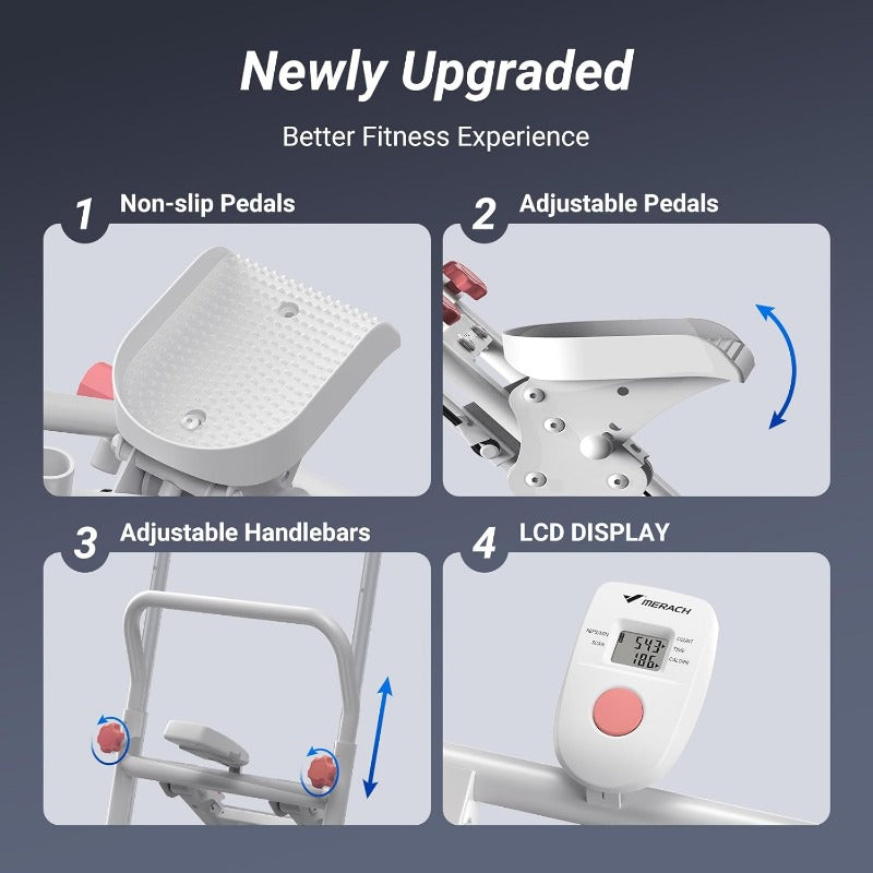 Compact Home Stair Stepper Exercise Machine