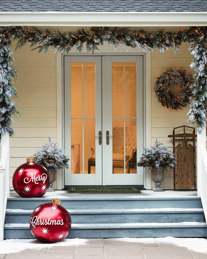 Befez | Festive Outdoor Blow Up Christmas Ball Decoration