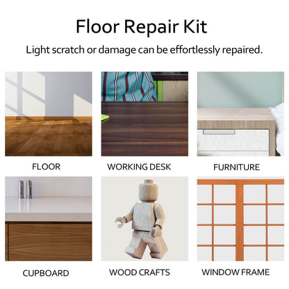 Wood Furniture Restoration Kit with Wax & Heat Tool