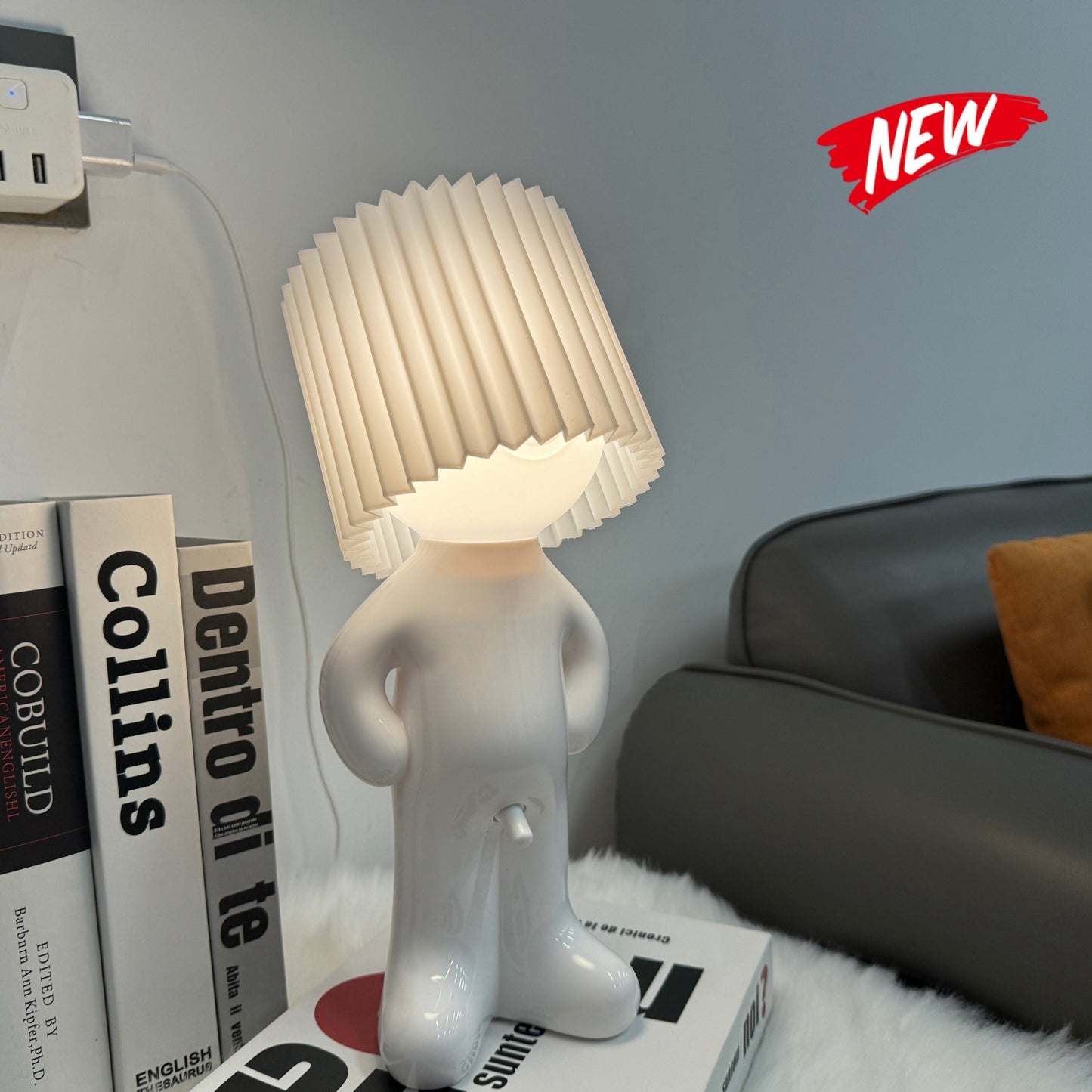 Stylish Geometric USB Desk Lamp