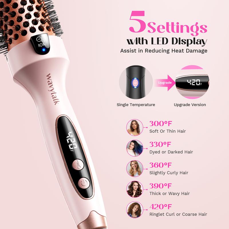 Befez | Ionic Thermal Hair Brush 1.5 Inch Round