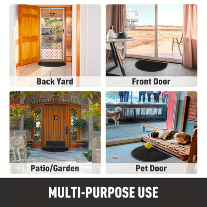 Eco Friendly Waterproof Door Mat Non Slip Indoor Outdoor