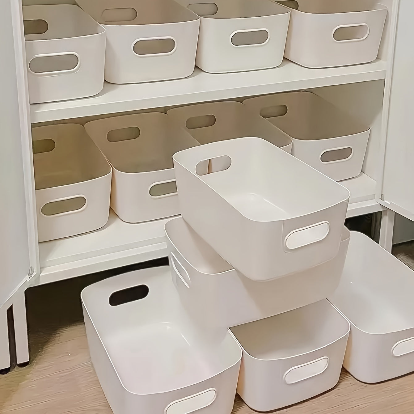 Practical Wall Storage Cubes for Makeup and Snacks