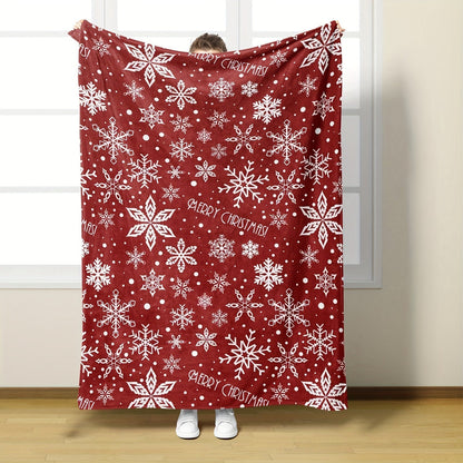 Cozy Holiday Soft Plush Christmas Blanket
