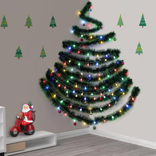 Compact Wall Mounted Christmas Tree