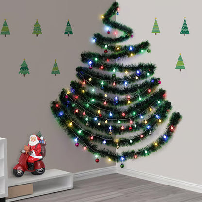 Compact Wall Mounted Christmas Tree