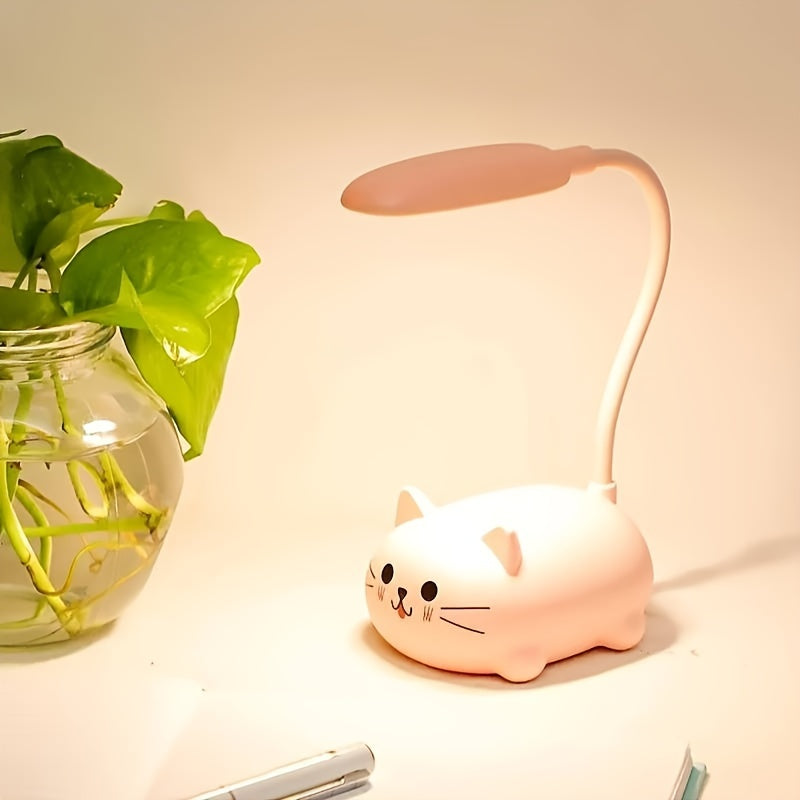 Portable LED Desk Lamp with USB Rechargeable Base