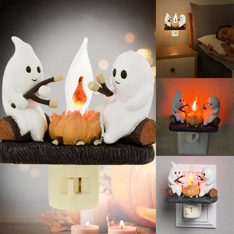Cozy Electric Fireplace Lamp