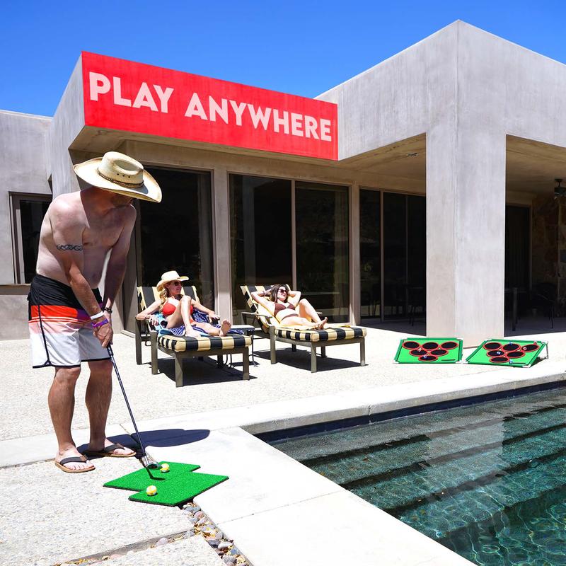Compact Travel Golf Party Game Set
