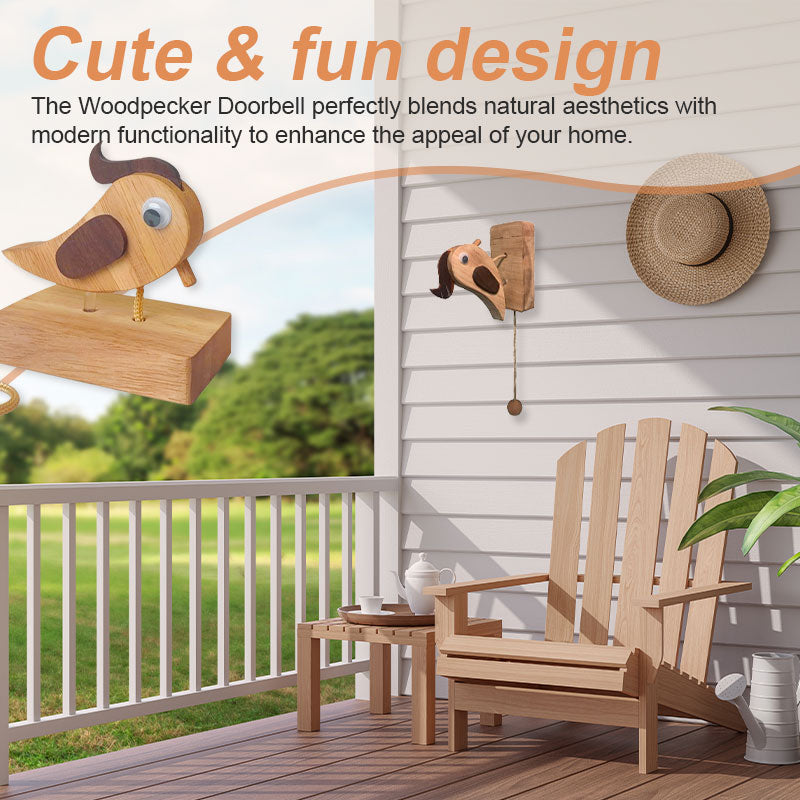 Stylish PeckaBell Door Knocker for Home Decoration