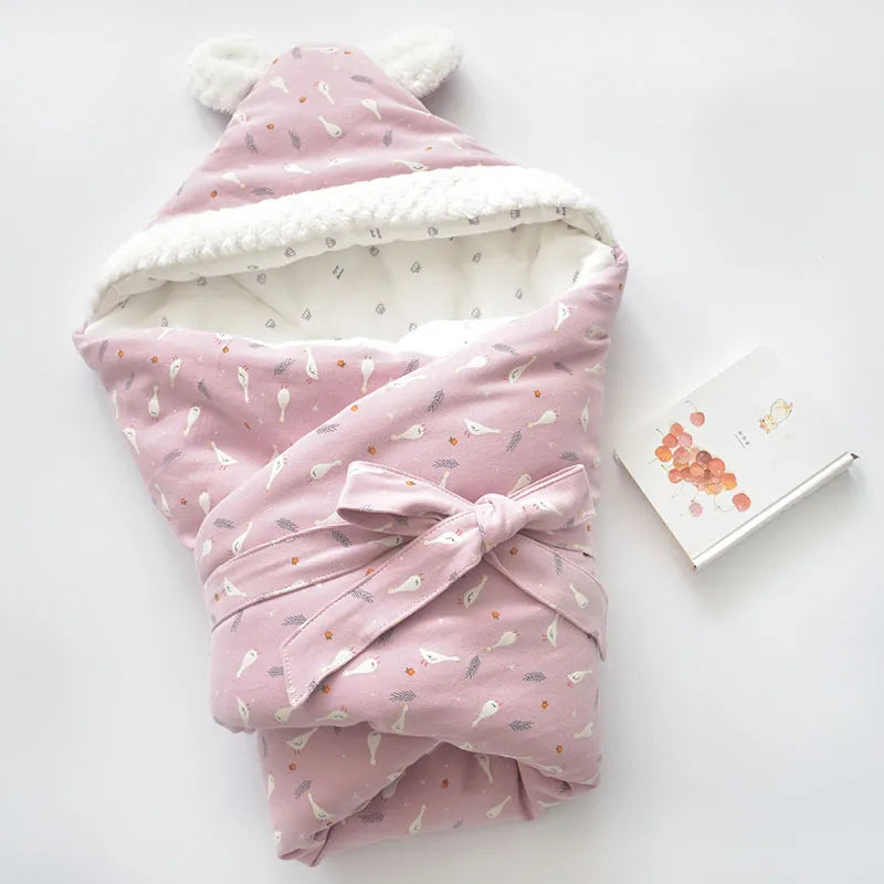 Soft Baby Sleeper Blanket with Hood