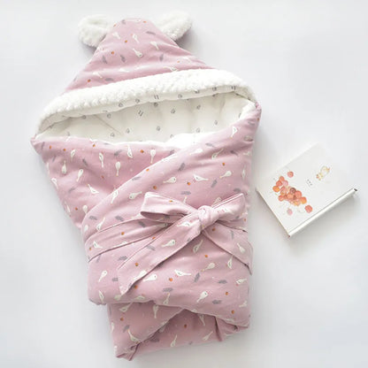 Soft Baby Sleeper Blanket with Hood