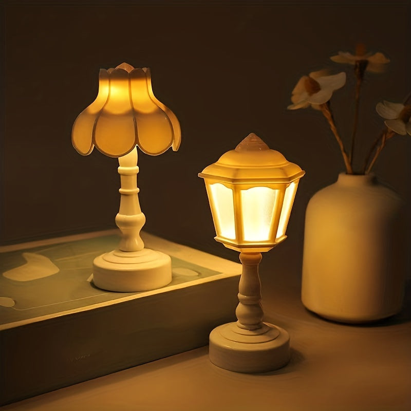 Compact Vintage Style LED Desk Lamp
