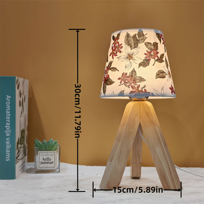 Beautiful Wooden LED Desk Lamp
