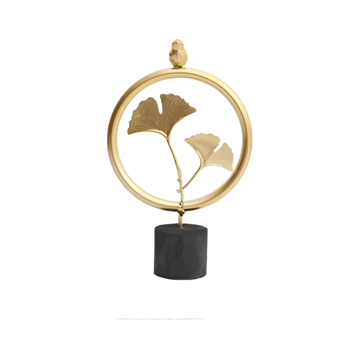 Simple Nature Inspired Leaf Decor Statue - Befez