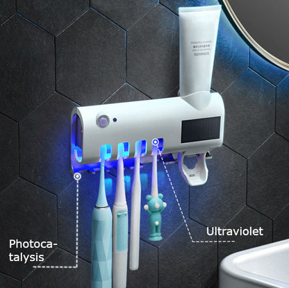 Automatic UV Toothbrush Sanitizer with Solar Power - Befez