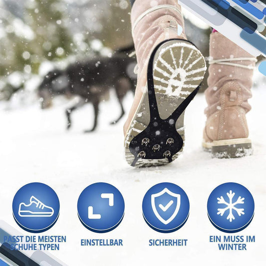 Warm Winter Grip Snowshoe Traction Shoe Covers - Befez