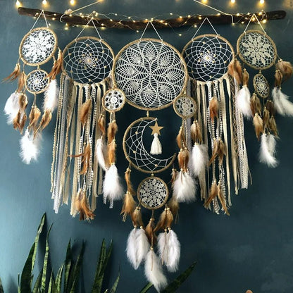 Beautiful Handmade Bedroom Dreamcatcher Decor - Befez
