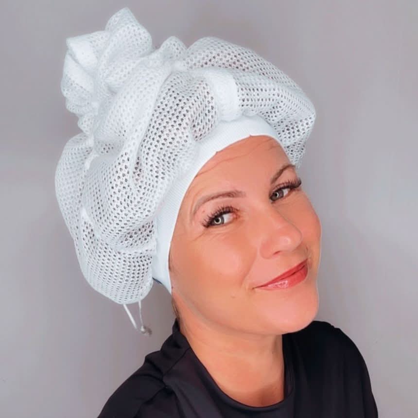 Soft Microfiber Drying Cap for Curly Hair - Befez