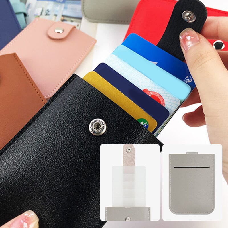 Compact Travel Passport Card Holder