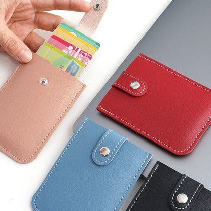 Compact Travel Passport Card Holder