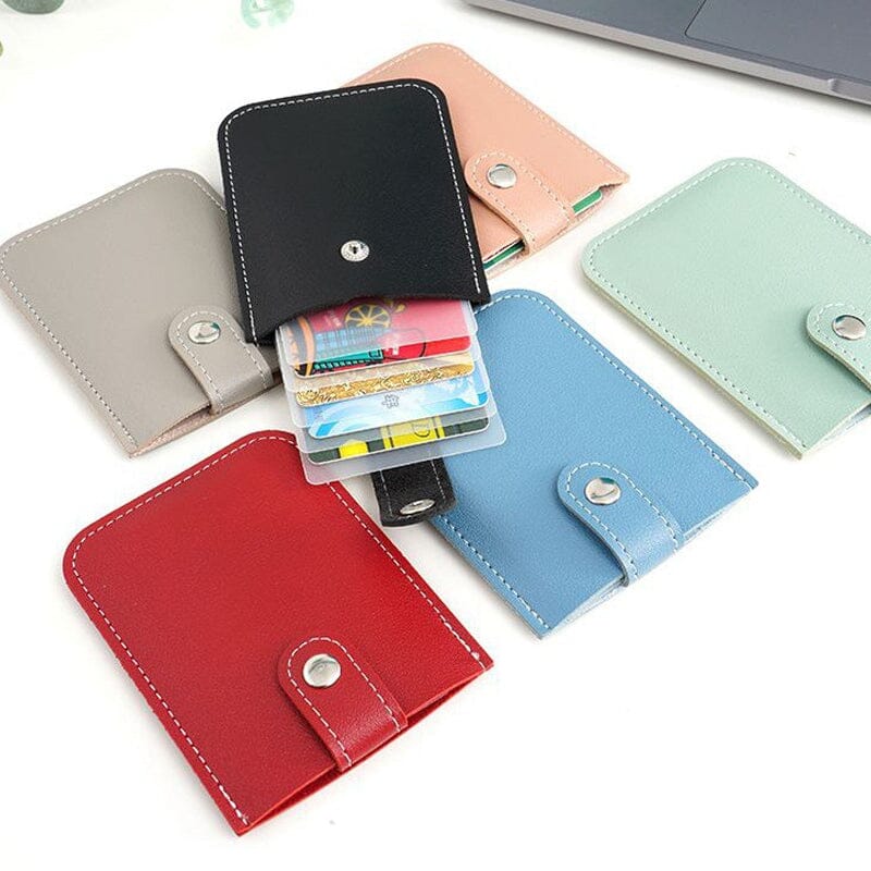 Compact Travel Passport Card Holder