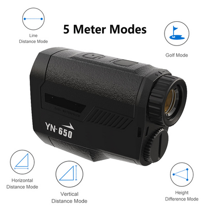 Accurate Golf Rangefinder with Slope Adjustment