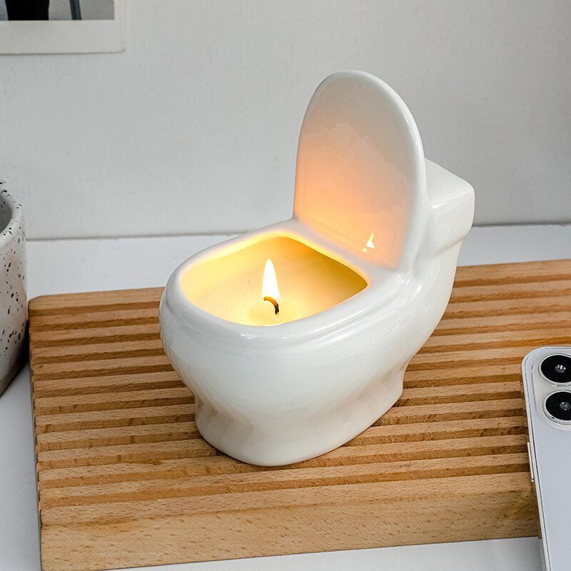 Funny Bathroom Scented Candle - Befez