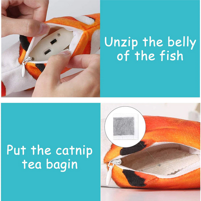 Fun Animated Fish Pet Toy