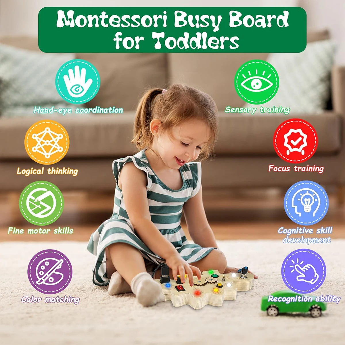Learning LED Sensory Play Board