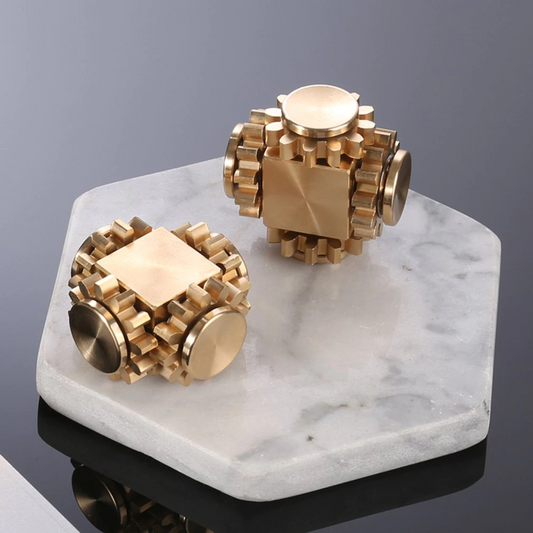 Stainless Steel Fidget Cube Spinner Toy - Befez